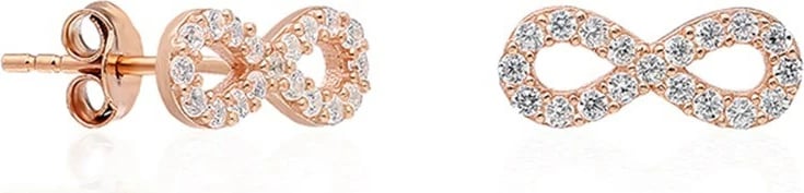 Vathë argjendi Jumeon, ngjyrë rozë ari dhe të bardhë, TRDYL476