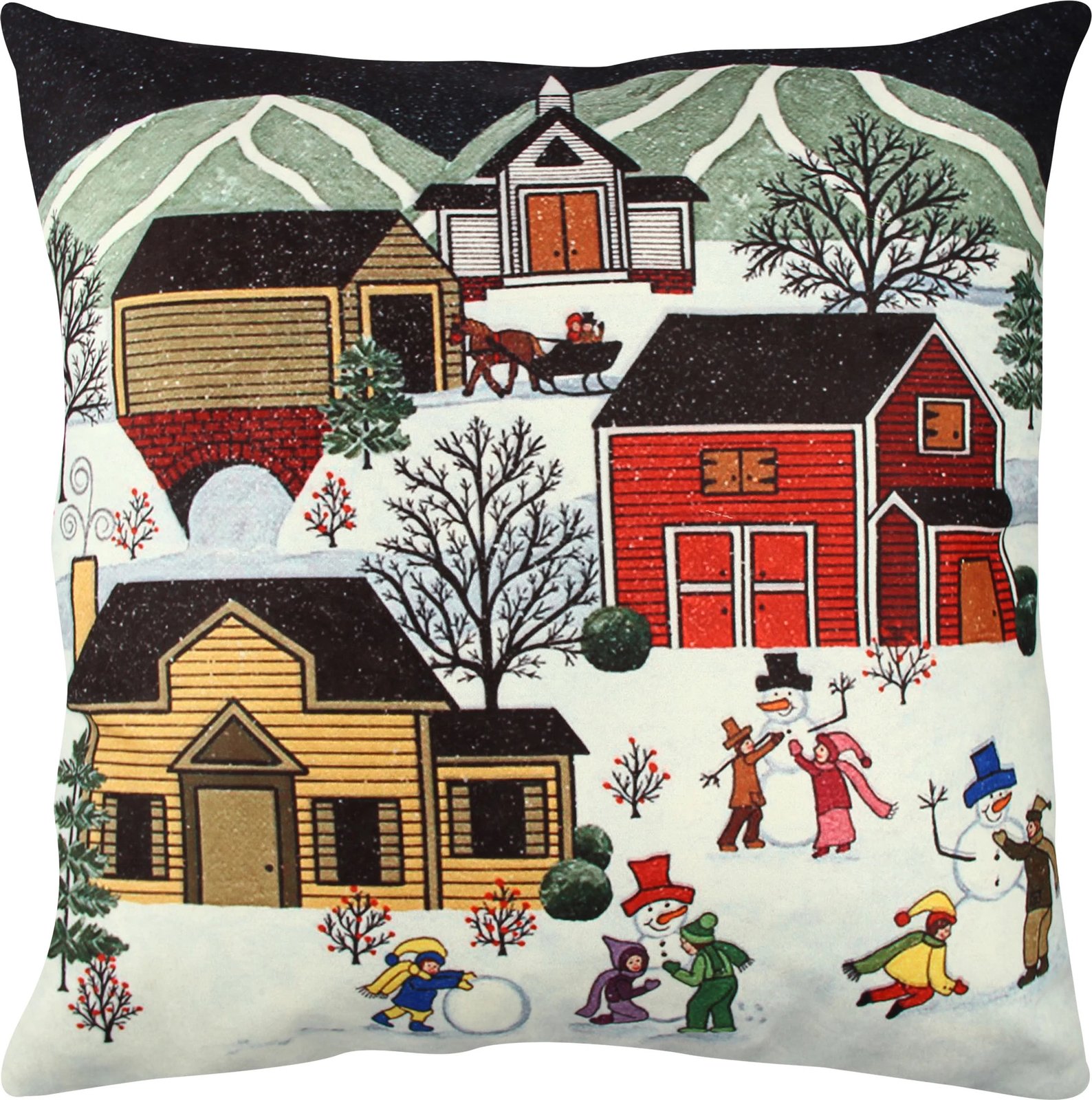 Jastëk dekorativ, shumëngjyrësh, Evila Originals, A11927, 43x43cm