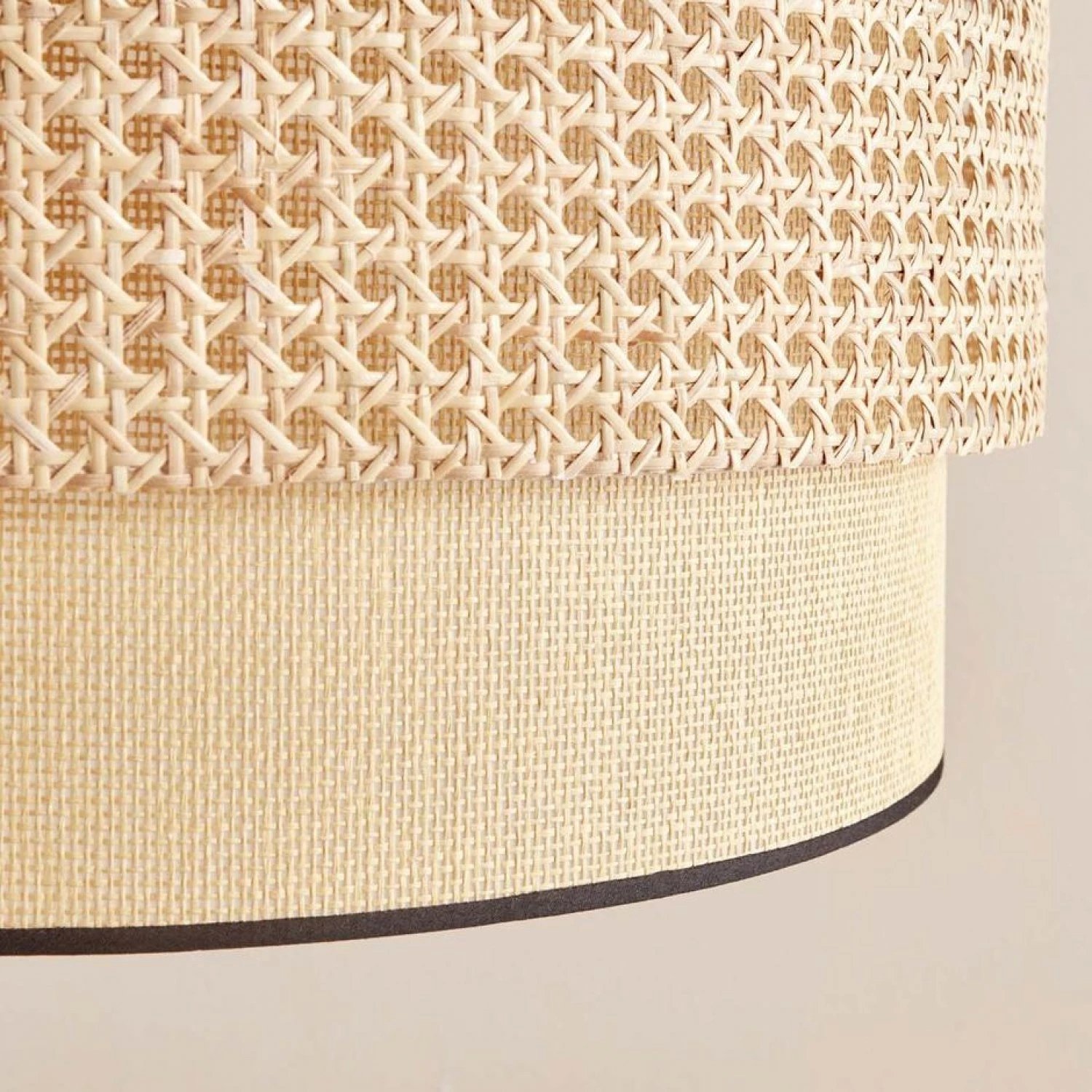 Llambë tavani Opviq, AYD-3447, ratan, bezhë