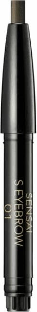 Refill për laps vetullash SENSAI Colours Styling 01 Dark Brown unisex
