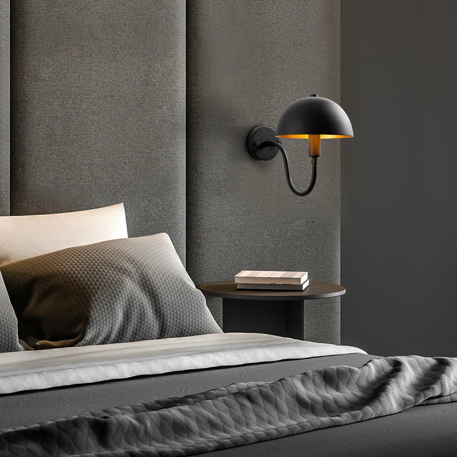 Llambë muri Opviq, Togg - 14827, ngjyrë e zezë