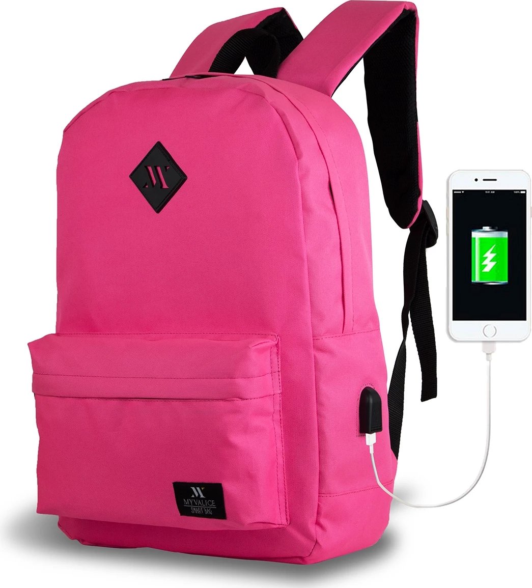 Çantë laptopi Zoozie Bags, rozë, 8718