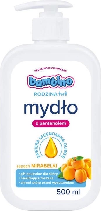Sapun për duar Bambino Mirabelle 500ml