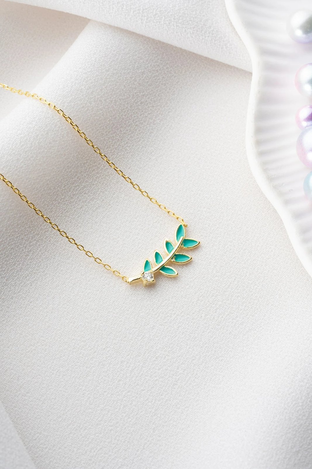 Qafore argjendi, ngjyrë ari dhe e gjelbër, Jumeon, NRZ99640