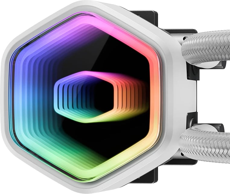 Ftohës uji Cooler Master MasterLiquid 240 Core II ARGB, i bardhë