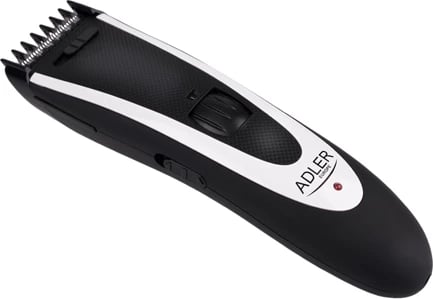 Makinë qethëse + trimmer, Adler AD 2822, 24 gjatësitë 3-15 mm, me dhe pa kabllo, bateri NiMH, e zezë/bardhë
