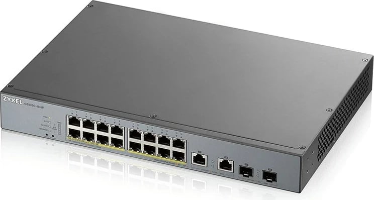 Switch Zyxel GS1350-18HP-EU0101F, Managed L2, Gigabit Ethernet, Gri