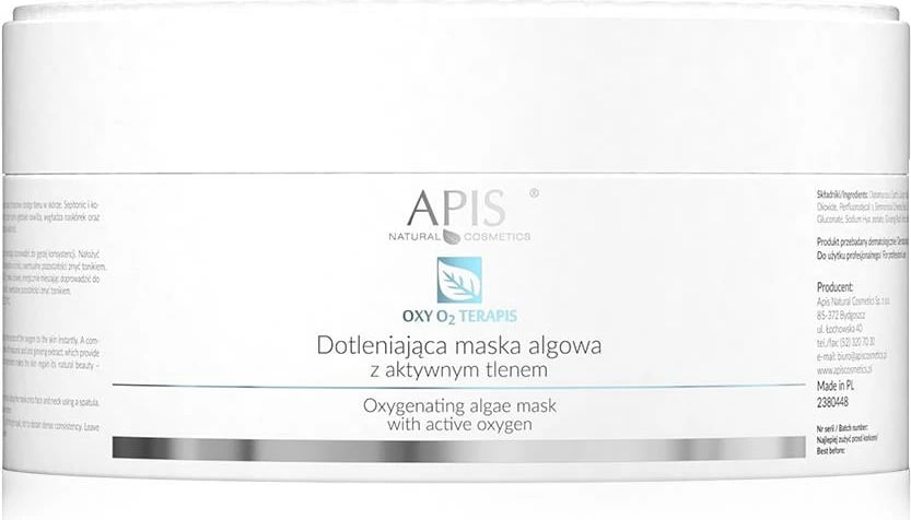 Maskë alginate oksigjenuese për femra APIS Oxy O2 Therapy 100g