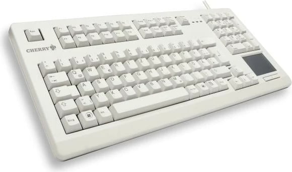 Tastierë Cherry TouchBoard G80-11900 USB me touchpad, QWERTY, gri