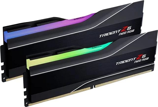 RAM Memorje G.SKILL Trident Z5 Neo RGB F5-6000J2636H32GX2-TZ5NR, 64 GB (2x32 GB), DDR5, 6000 MHz, Multikolor