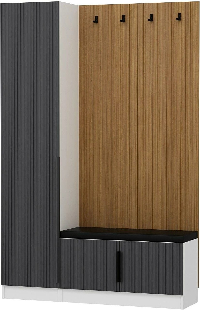 Stendë korridori Skye Decor, ngjyrë antracit, Noah - 8330