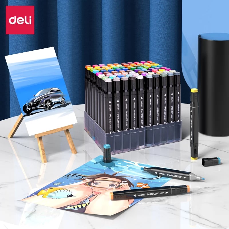 DELI SKETCH MARKER 60 COPË 7080312