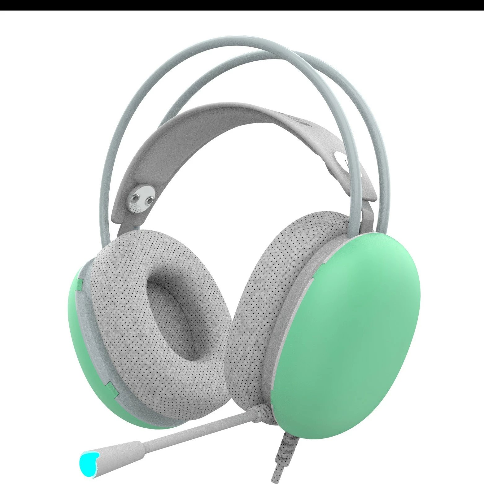Kufje gaming Inca IGK-X8Y 7.1, USB, RGB-LED, mint