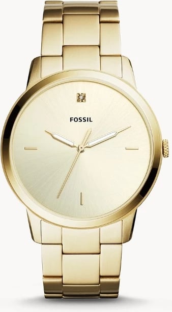 Orë dore për meshkuj Fossil Minimalist, e artë