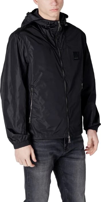 Jakne për meshkuj Armani Exchange, e zezë