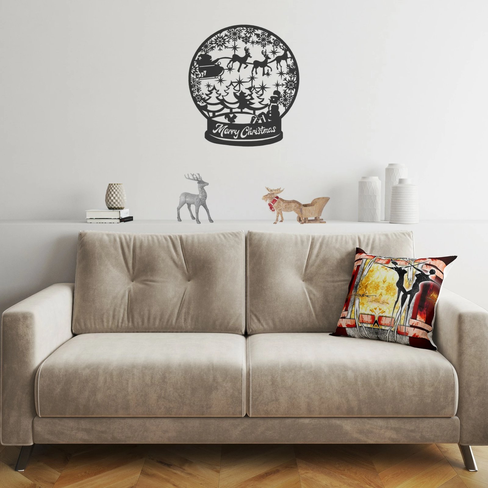 Jastëk dekorativ Evila Originals, A11945, shumëngjyrësh, 43x43cm