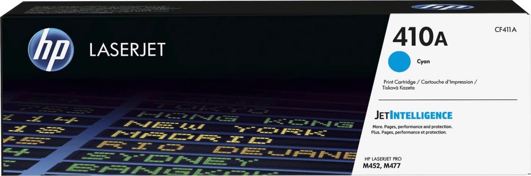 Toner HP 410A CF411A 2300 faqe Standard Cyan