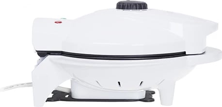 Pjekës waffle, Adler CR 3022, 1000 W, termostat, 5 zemra, veshje qeramike jo-ngjitëse, e bardhë