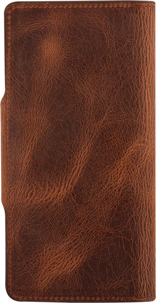 Portofol unisex, lëkurë natyrale, ngjyrë tan, Zoozie Bags, Axel