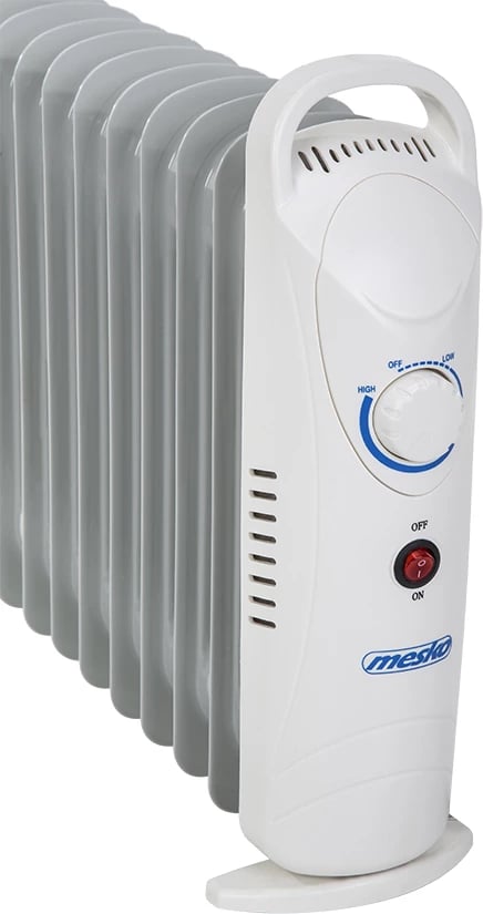 Ngrohës me vaj, Adler MS 7805, 1000W, 9 rebra, kontroll temperature, gri