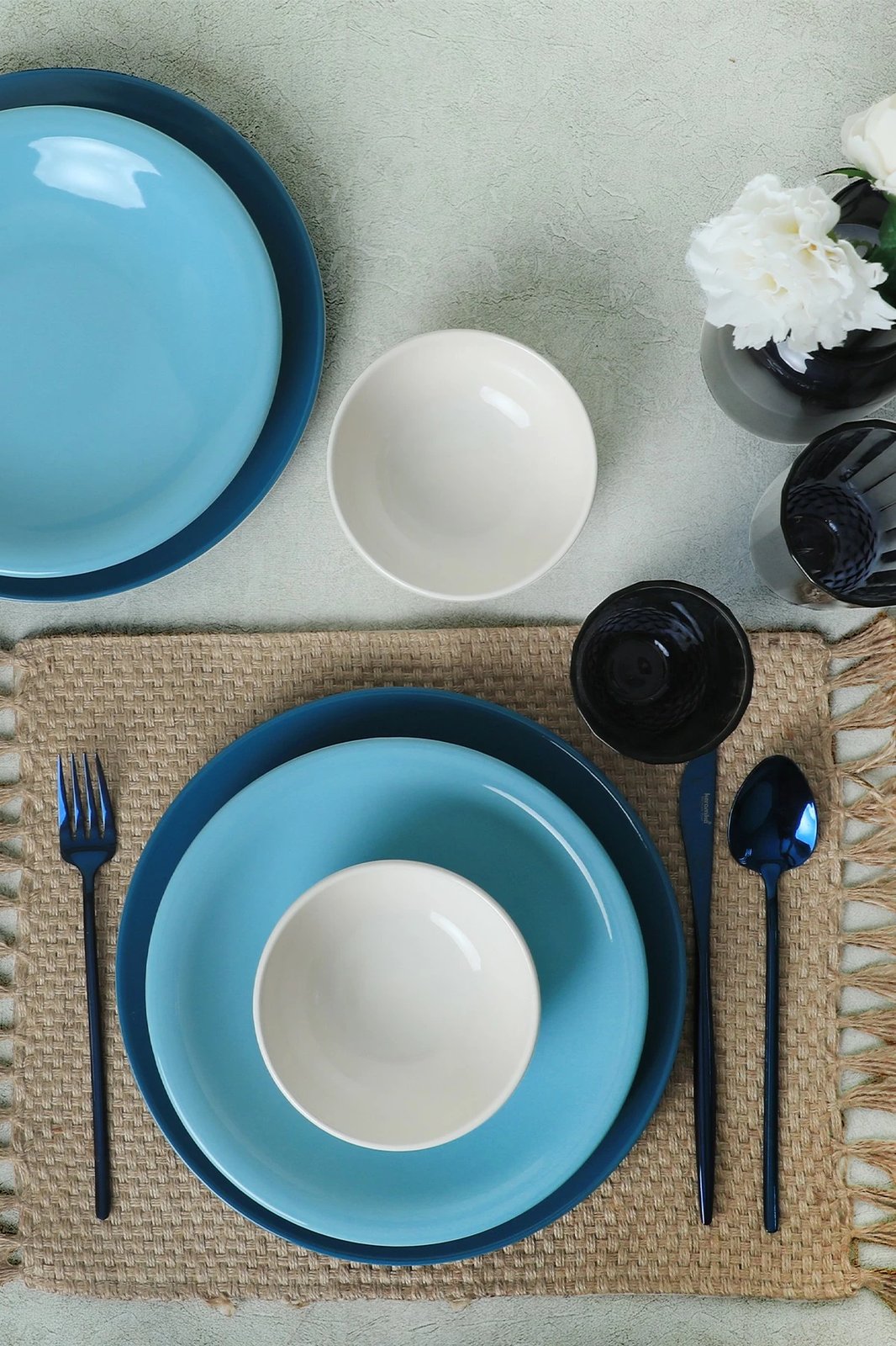 Set darkash për drekë, qeramikë, 18 pjesë, Hermia Concept, X0001509300000000000000000