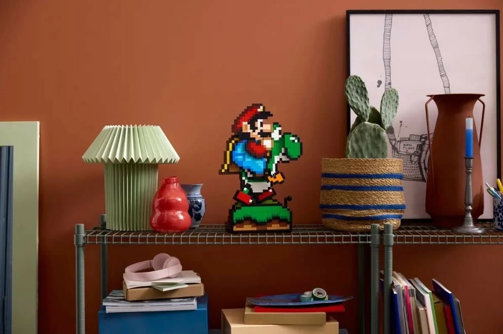 Set ndërtimi LEGO Super Mario 71438 Mario dhe Yoshi, 1215 pjesë, plastikë