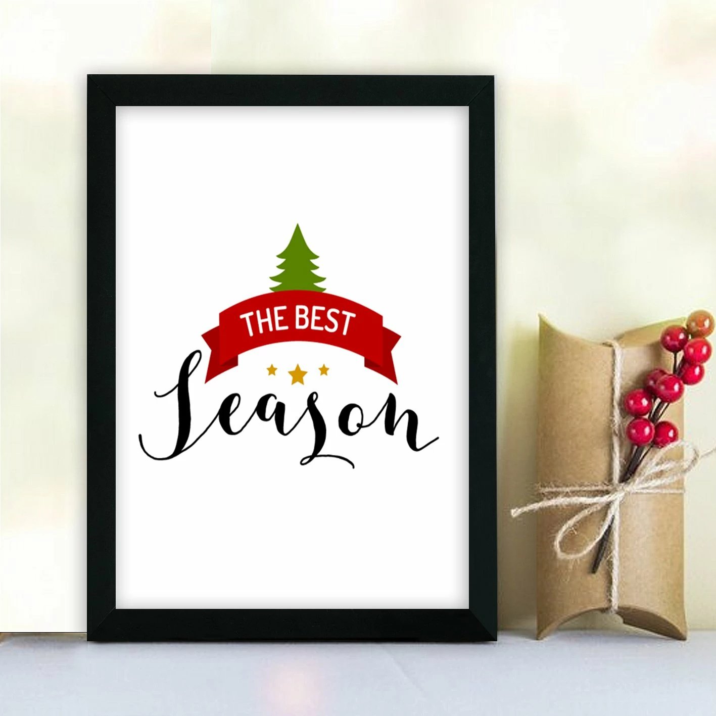 Pikturë dekorative me kornizë MDF, Wallity, SC492