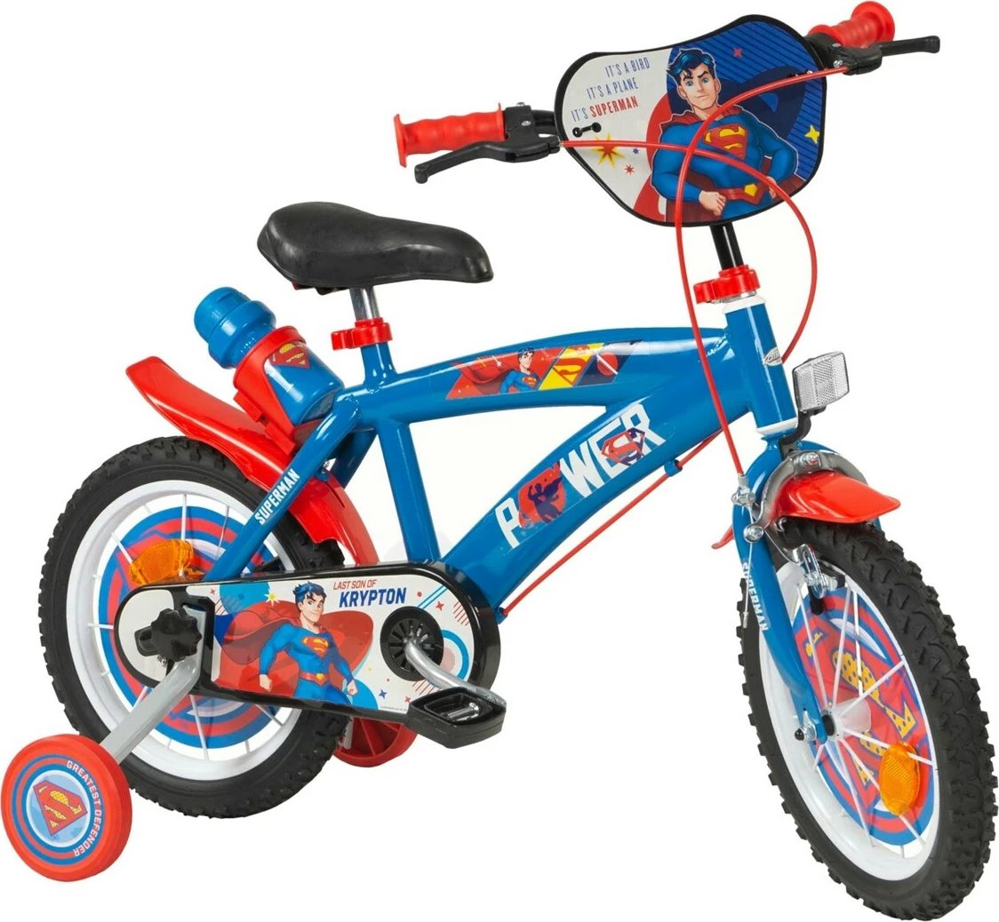 Biçikletë për fëmijë Toimsa TOI14912, 14", Superman, e kaltër