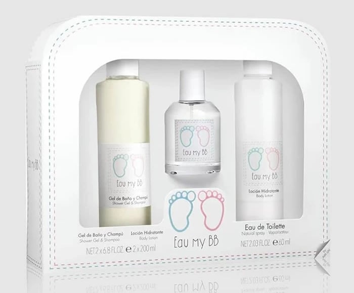 Set Eau de Toilette, shampon, locion trupi Eau My BB Eau My BB, 3 copë
