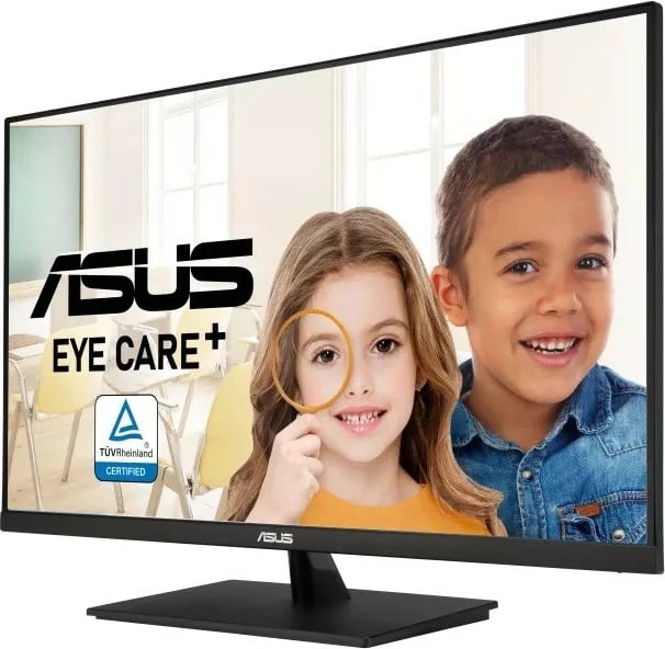 monitor Asus VP327Q 31.5" 4K UHD 60Hz VA me altoparlantë, Adaptive-Sync, Eye Care, DP/HDMI, i zi, me kabllo HDMI