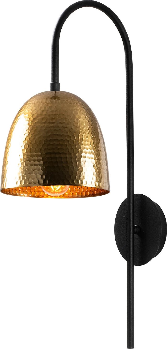 Llambë muri Opviq, Tattoo - 3321, ngjyrë e zezë, vintage, 16x24cm, lartësi 57cm Llambë muri Opviq, Tattoo - 3321, ngjyrë e zezë, vintage, 16x24cm, lartësi 57cm