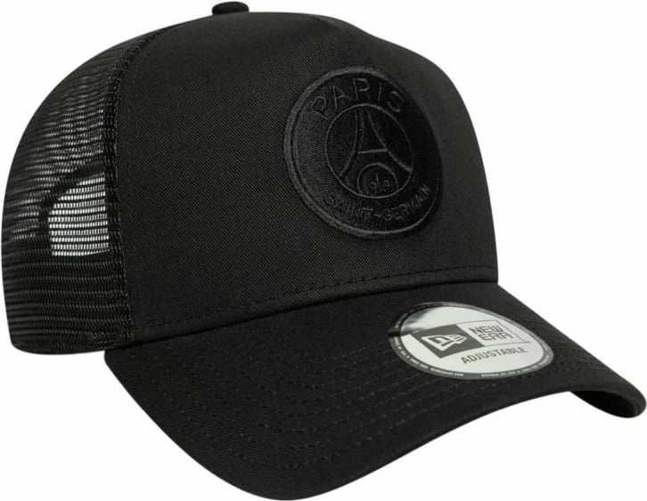 Kapelë trucker New Era Paris Saint-Germain, e zezë