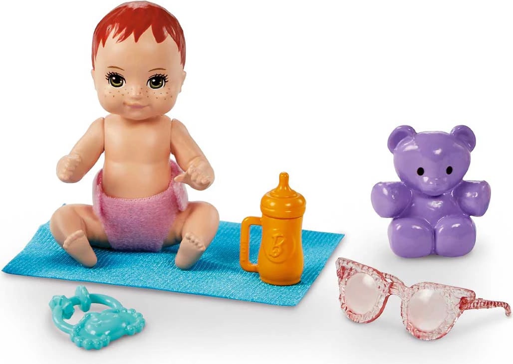 Barbie Brunette Skipper Babysitters Inc Dolls and Playset