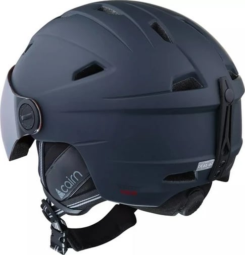 Helmet ski Cairn Impulse Visor, për të rritur, i zi