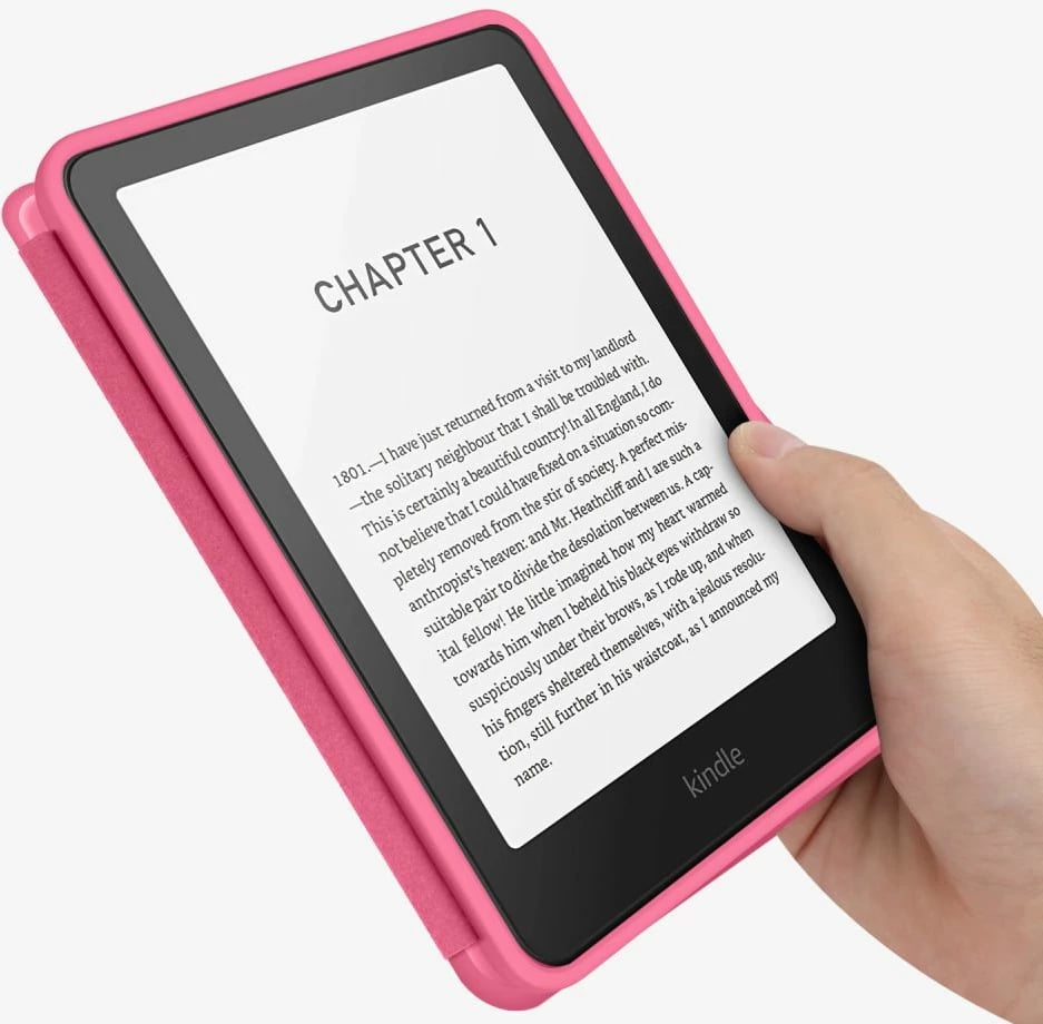 Mbështjellës Tech-Protect SmartCase për Kindle Paperwhite 6/Colorsoft/Signature Edition, Rozë
