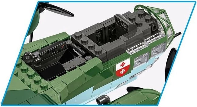 Set ndërtimi Cobi Klocki Dornier Do 17Z-2, 1383 pjesë, plastikë, Historical Collection