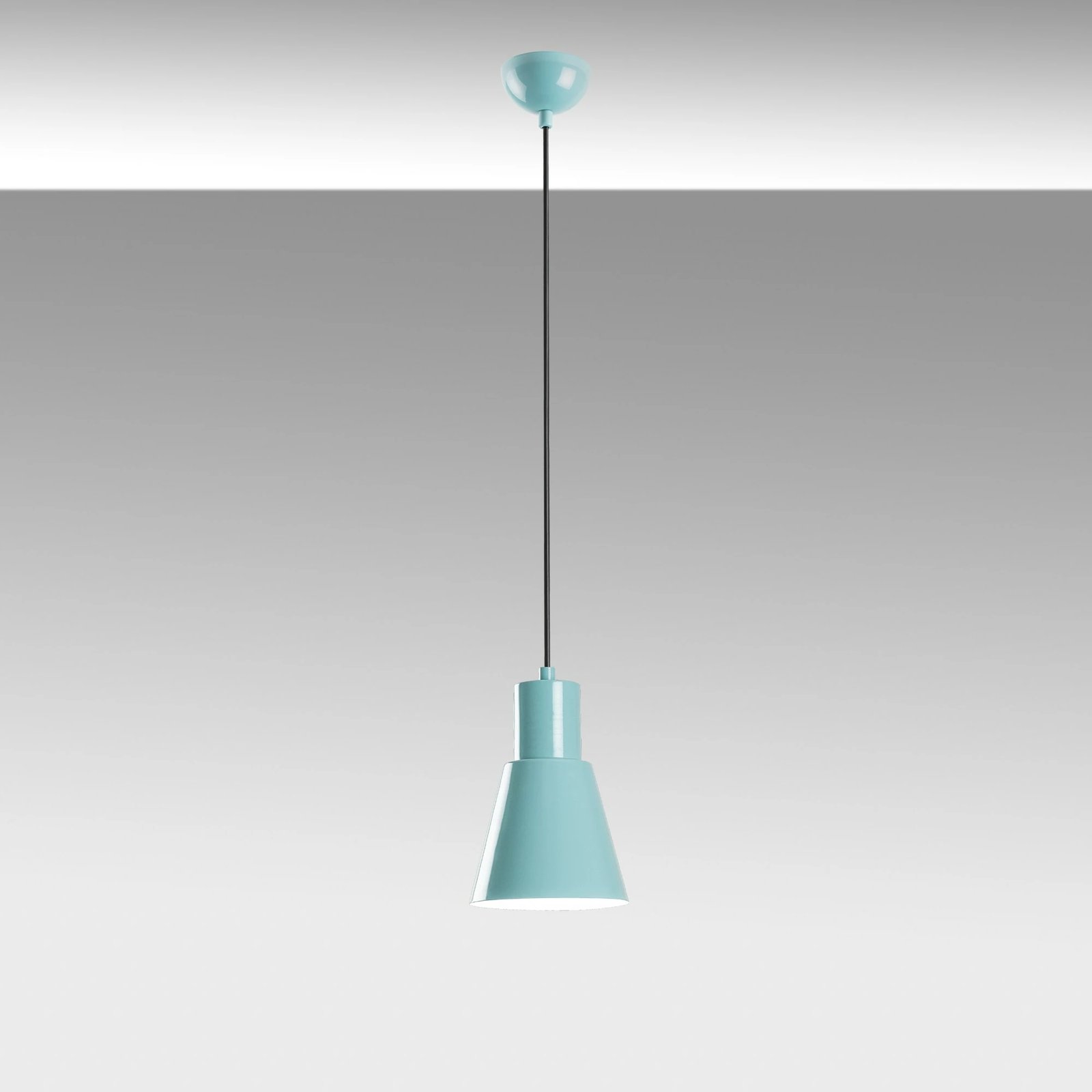 Llambë tavani Opviq, Konikkem, ngjyrë turquoise