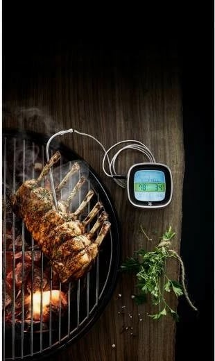 Termometër digjital BBQ WMF 608196030, me sondë, i zi Termometër digjital BBQ WMF 608196030, me sondë, i zi