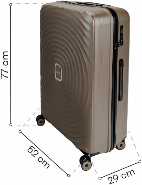 Valixhe Swissbags unisex, kafe
