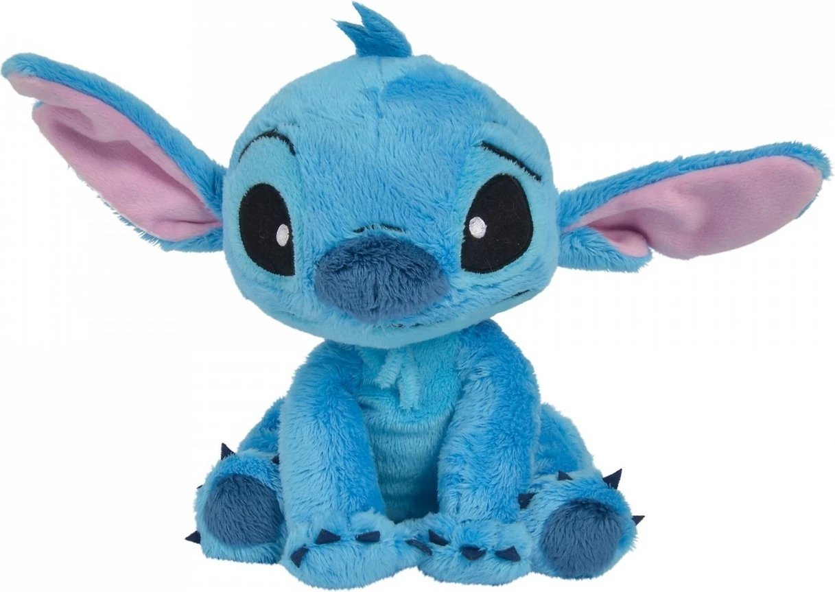 Lodër pelushi Simba Disney Stitch, 25 cm, i kaltër