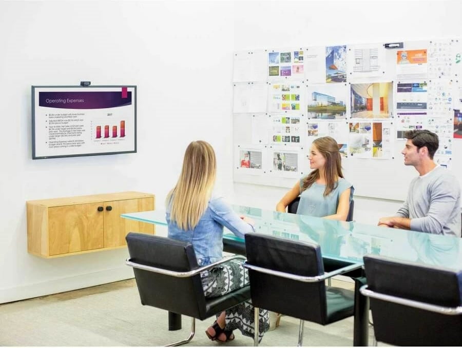 Mbajtëse për televizor Fellowes Ergonomics, 23"/55", e zezë