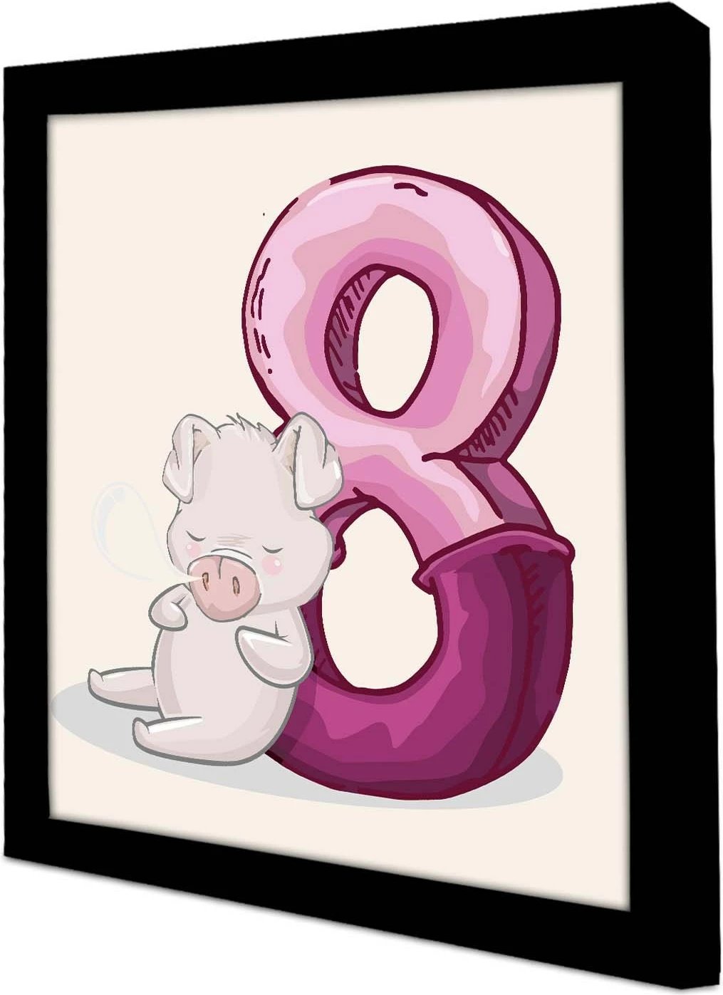 Pikturë dekorative me kornizë MDF, Wallity, 3333SCT-009, 33x33cm