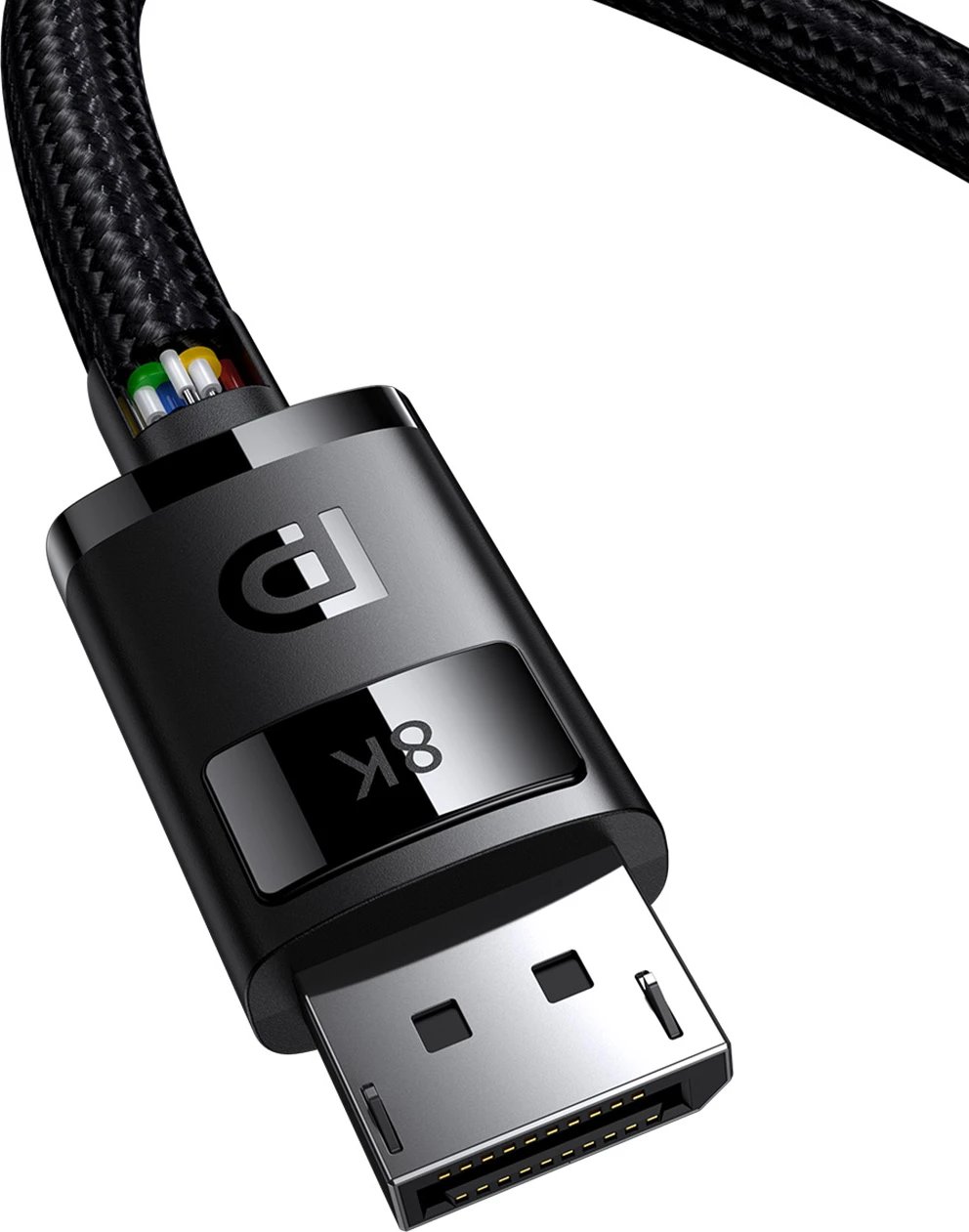 Kabllo DisplayPort Baseus High Definition Series 2m, 8K 60Hz, e zezë