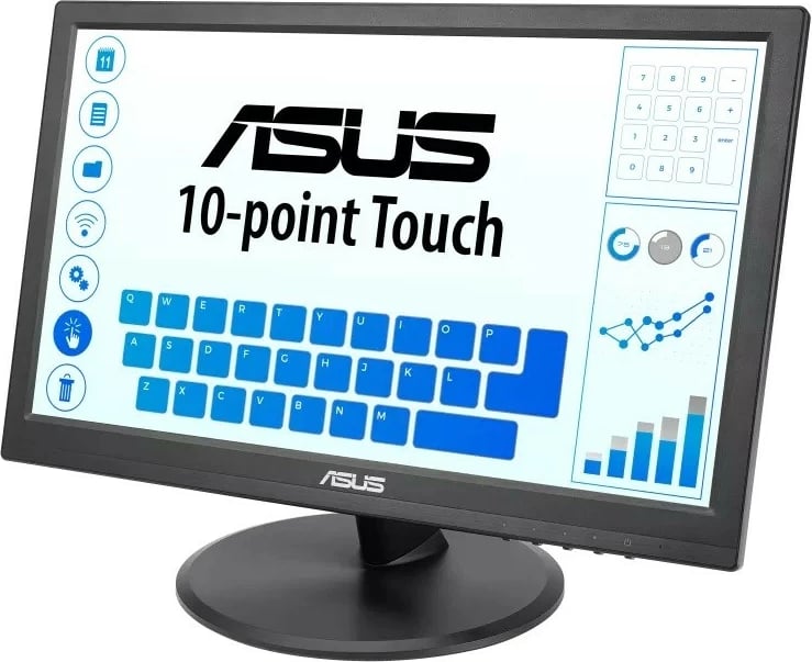 Monitor ASUS VT169HE Touch, 15.6", IPS, FHD, i zi