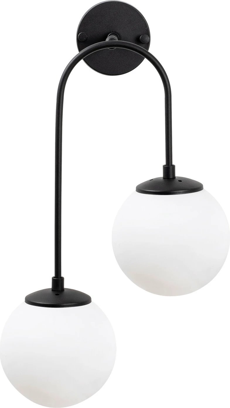 Llambë muri Opviq, Jewel - 10575, e zezë dhe e bardhë