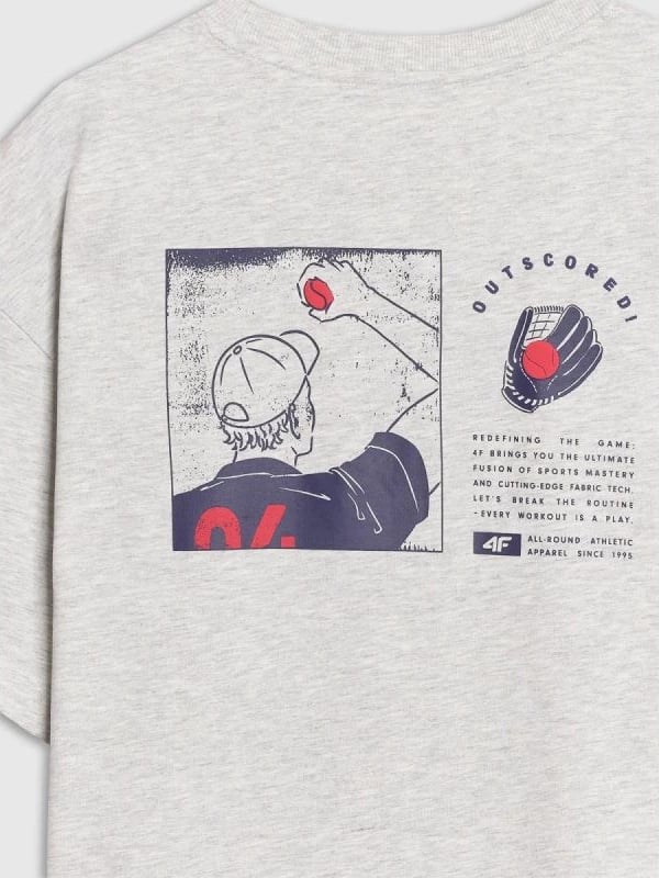 Maicë për meshkuj 4F, gri