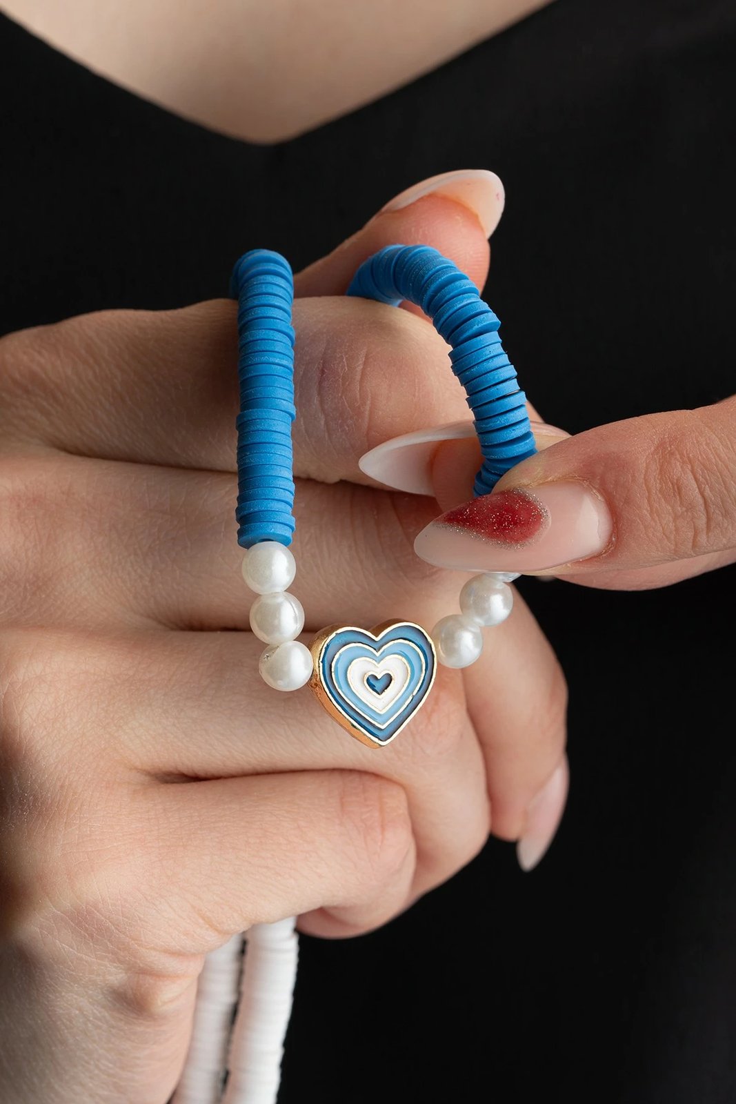 Qafore Jumeon, ngjyrë kaltër dhe bardhë, B235519