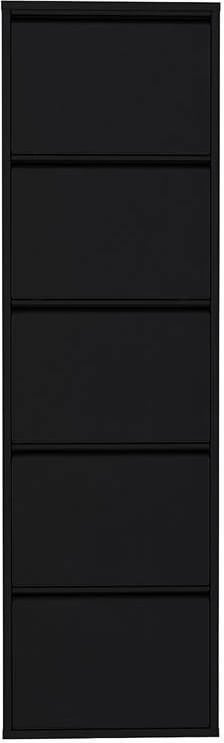 Dollap këpucësh Skye Decor, 5 pjesë, metal, i zi