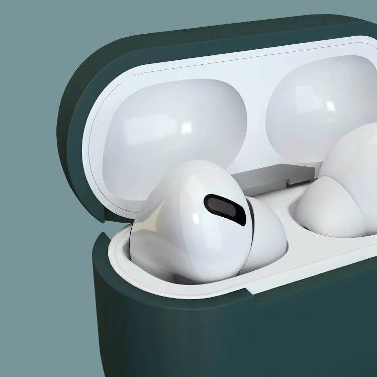 Mbështjellës Hurtel për AirPods 3 me karabiner, silikon, rozë