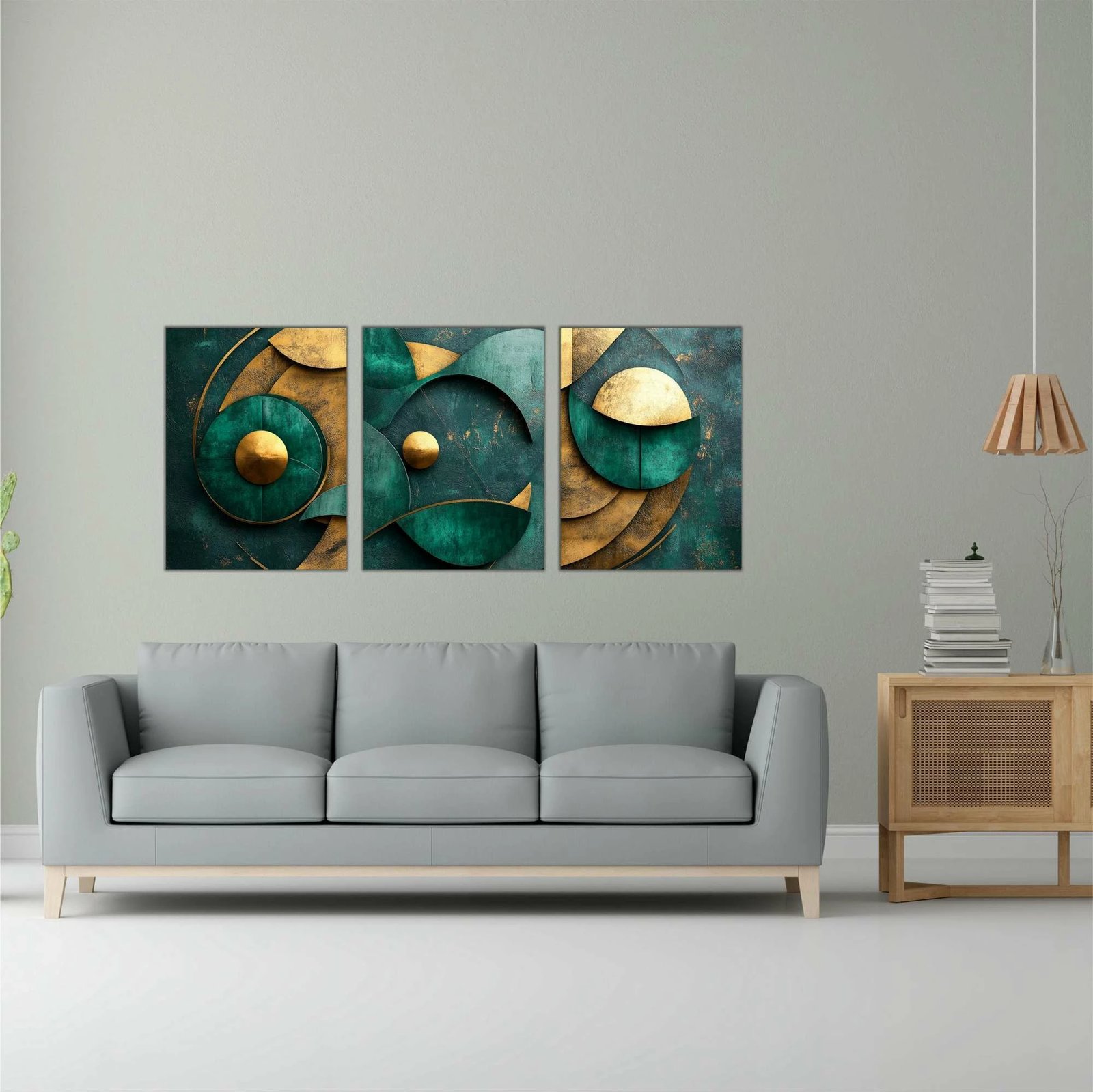 Pikturë dekorative MDF, 3 pjesë, Wallity, Mdf - 00112